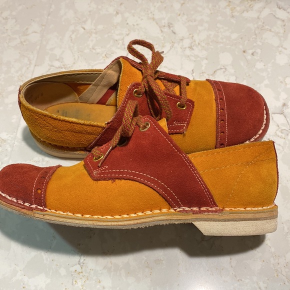 AMF Shoes Vintage Amf Lady Riviera Oxford Bowling Shoes Made In Usa